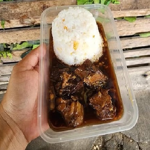 Beef Pares with Rice
